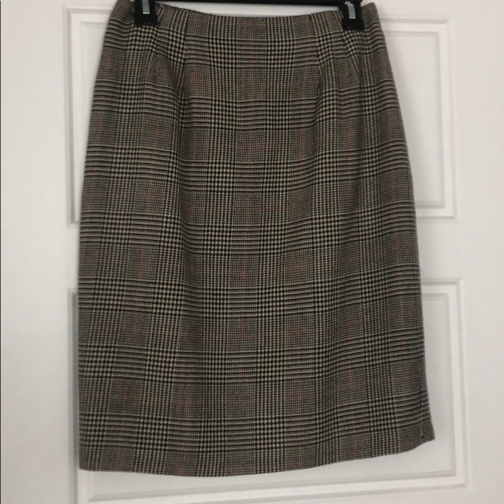 Plaid skirt